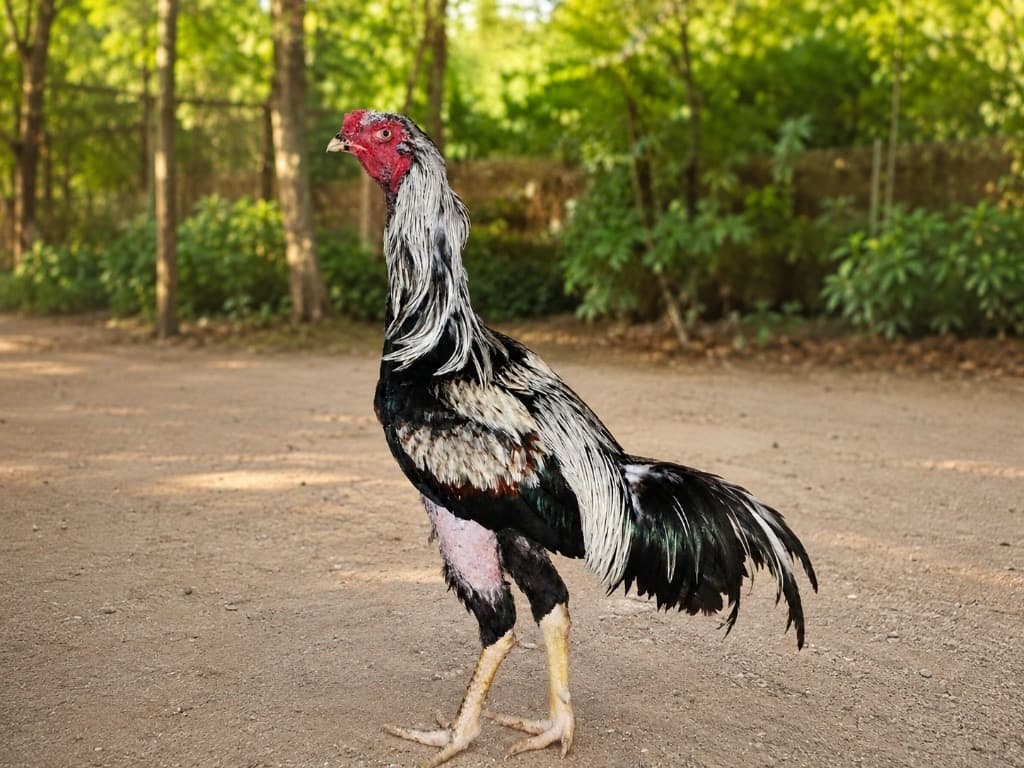 خروس لاری جوان